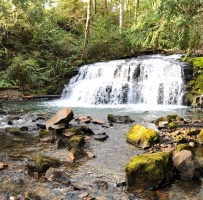 Nanoose Creek Falls