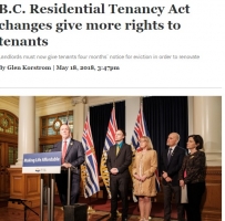 BC省新租赁法案出台，对房东有重大影响